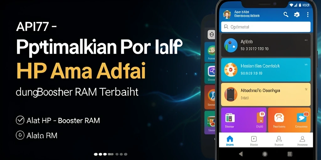 Tampilan antarmuka pengguna API77 yang ramah dan intuitif.