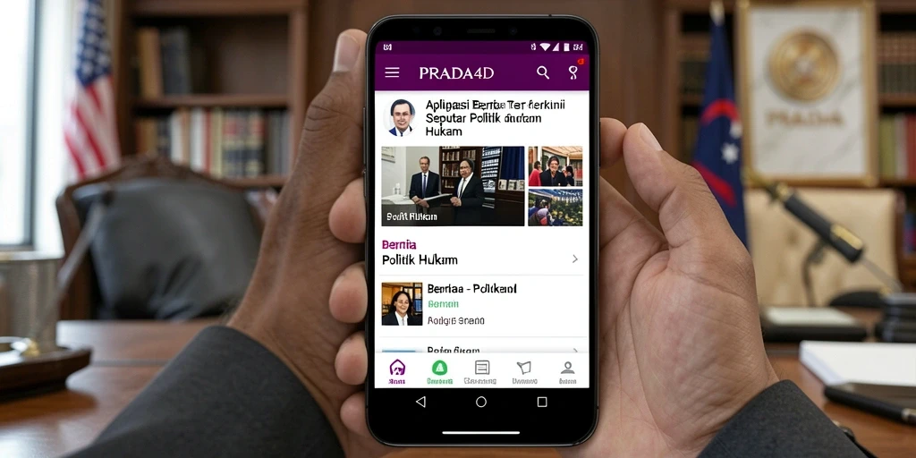Tampilan antarmuka PRADA4D yang informatif dan user-friendly.